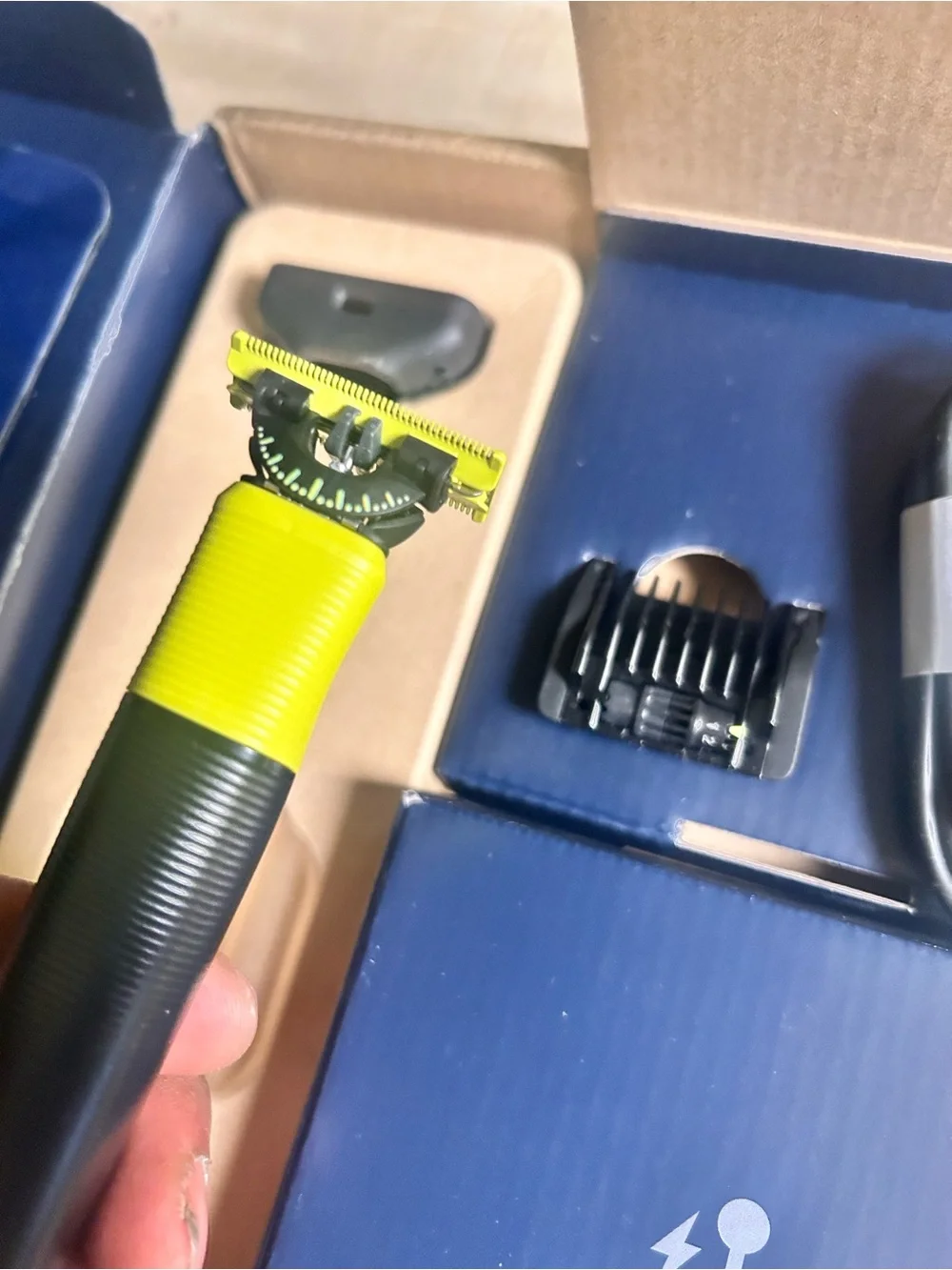 Philips Norelco OneBlade 360 Connected Face & Body Trimer (Model QP4530)